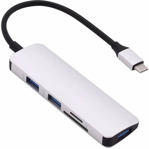 Tobo USB C Hub, Type C Hub with 3 USB 3.0 Ports, MicroSD/TF&SD Card Reader YS-HUB62-C USB Hub