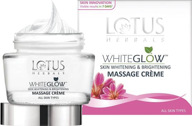 LOTUS HERBALS WhiteGlow Skin Whitening & Brightening Massage Creme