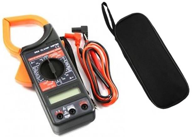 Mass Pro Digital clamp meter with LCD display for AC/DC current voltage measurement Digital Multimeter