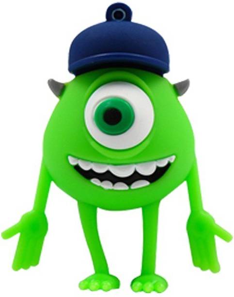PANKREETI One Eyed Cartoon 32 GB Pen Drive Compatible with Netbook, Gaming Console, Desktop Computer, Television, Audio Player, Laptop USB 2.0 Rubber Case