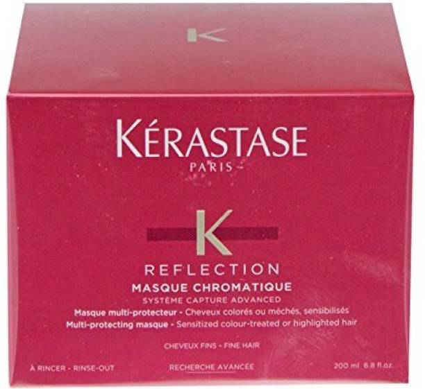KERASTASE Reflection Masque Chromatique Multi-Protecting Masque (Sensitized Colour-Treated Or Highlighted Hair - Fine Hair) 200Ml/6.8Oz