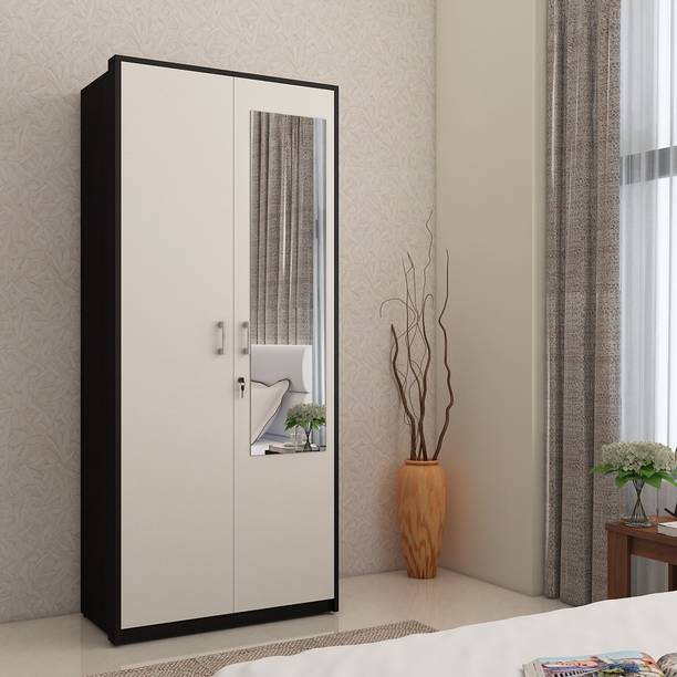 SPACEWOOD Dew Engineered Wood 2 Door Wardrobe