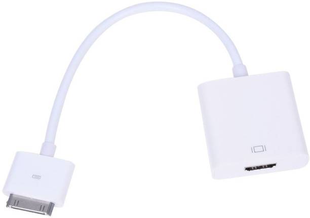 LipiWorld  TV-out Cable 30Pin Dock Connector to HDMI HDTV TV Cable