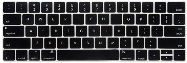 oaky MacBokk Pro 13 inch/15 inch with Touchbar Laptop Keyboard Replacement Keyeyboard Guard for Apple MacBook Pro 13" /15" Inch with Touch Bar [Black] Keyboard Skin