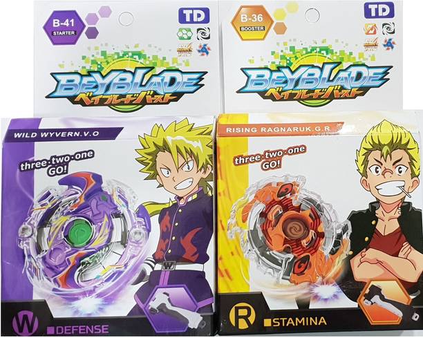 BEYBLADE Series Wild Wyvern and Rising Ragnaruk Combo