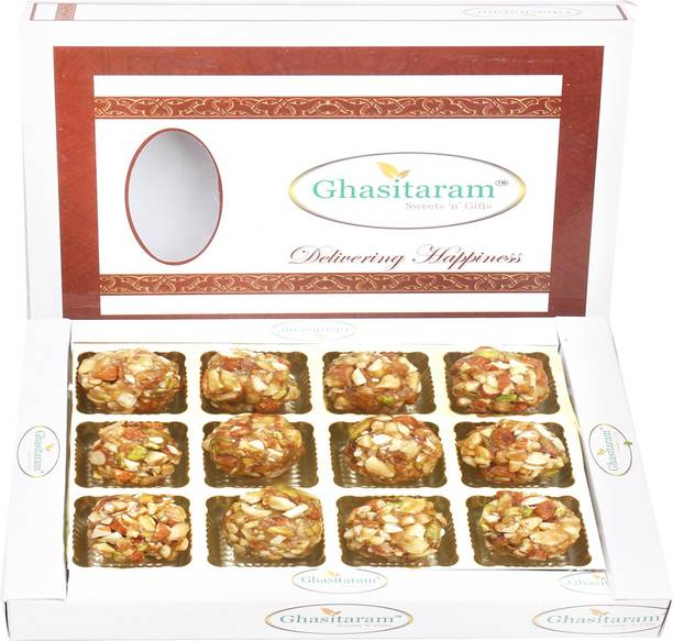 Ghasitaram Gifts Roasted Dryfruit Laddoo Box