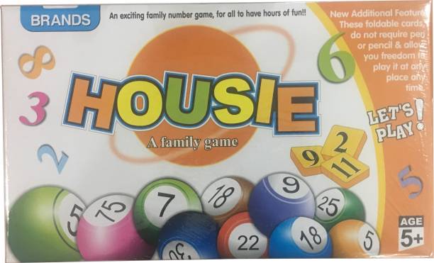 Instabuyz Housie Family Game Party & Fun Games Board Game