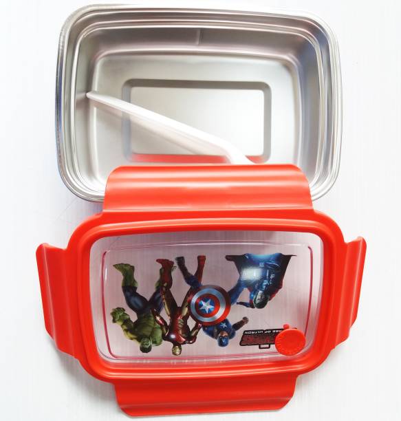 Kidoz Kingdom MARVEL AVENGERS LUNCH BOX ORANGE 1 Containers Lunch Box