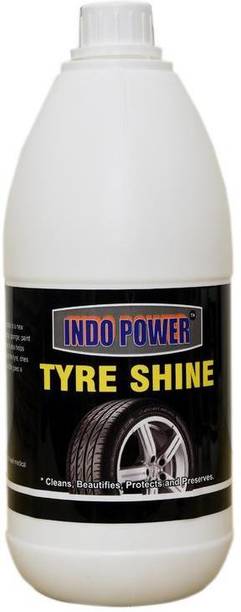 INDOPOWER TYRE SHINER 1ltr. Top saleing8 Vehicle Interior Cleaner