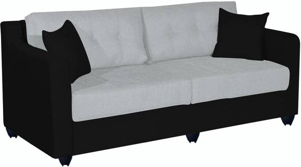 Bharat Lifestyle Lisbon Fabric 3 Seater  Sofa