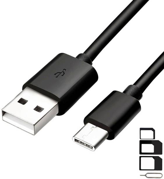 ShopMagics Cable Accessory Combo for OnePlus 2, Oneplus 3, OnePlus 3T, OnePlus 4, OnePlus 5, OnePlus 5T, OnePlus 6 High Speed Type-C USB Charging Data Sync Cable 1 Meter With SIM Adapter