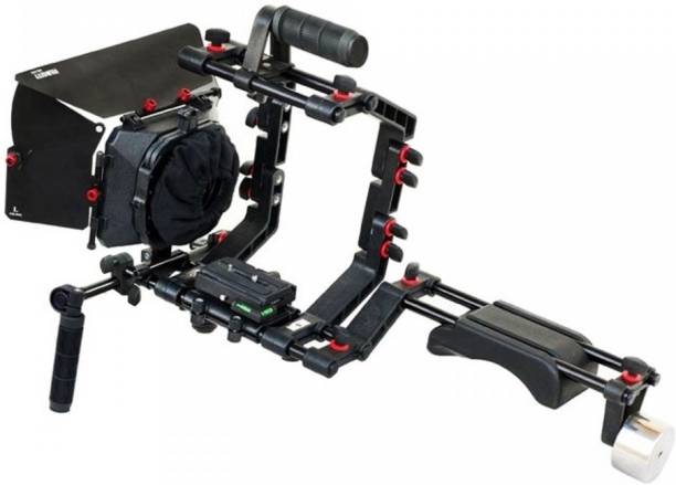 FILMCITY shoulder rig 9" cage matte box DSLR FC-02 Camera Cage Shoulder Rig Kit Camera Rig