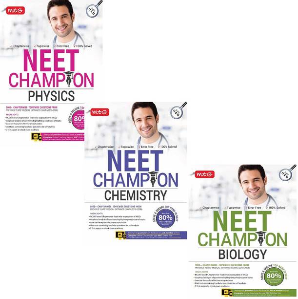 NEET Champion Combo - Physics ,Chemistry, Biology