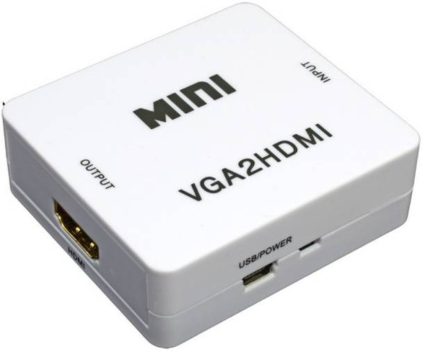microware VGA to HDMI With ASudio Cable Media Streaming Device