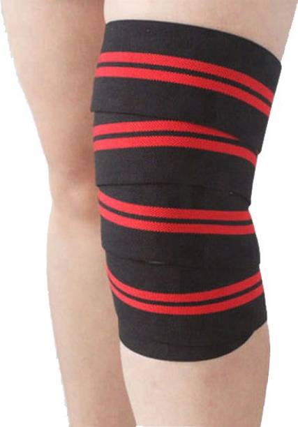Leosportz Weightlifting fitness sports knee brace wraps winding compression knee support Knee Support