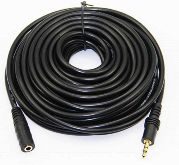 PAC AUX Cable 10 m 10 meter 3.5mm stereo male to female extension