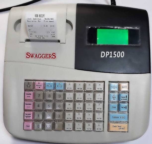 DRMS STORE CASH REGISTER BILLING MACHINE DP-1500 2 INCH PRINTER Table Top Cash Register