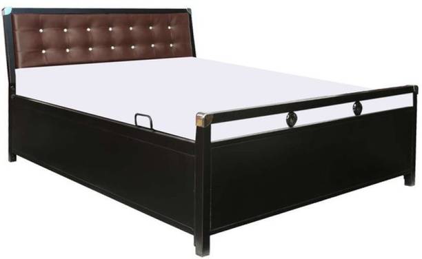 Royal Interiors Metal Single Hydraulic Bed