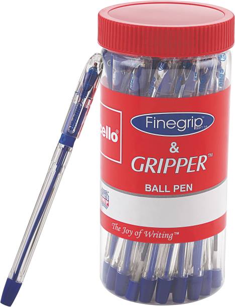 cello Finegrip + Gripper Ball Pen