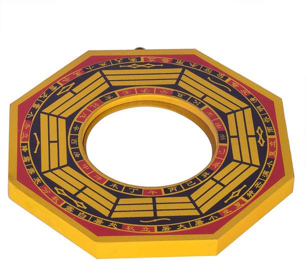 Ryme Ryme vastu / fengshui 6 inches bagua mirror Decorative Showpiece  -  16.1 cm