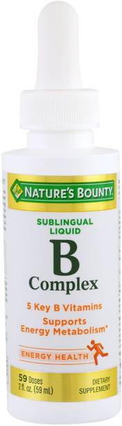 Nature's Bounty B-Complex, Sublingual Liquid, 2 fl oz (59 ml)
