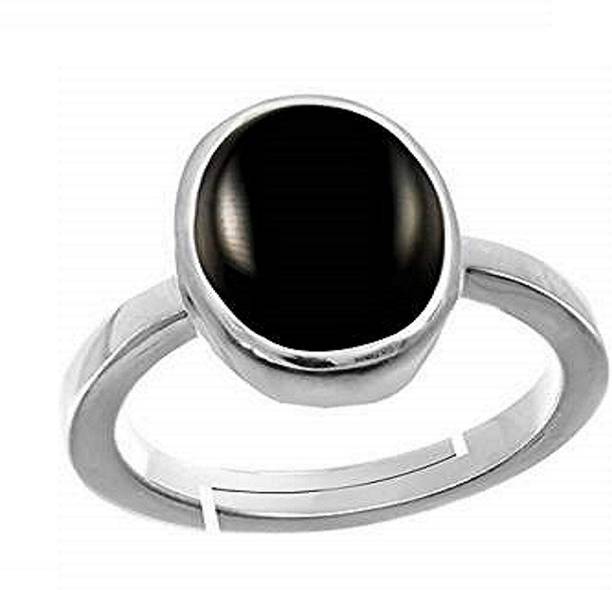 Black Stone Ring - Buy Black Stone Ring online at Best Prices in India ...