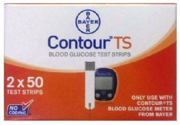 Bayer Contour TS 100 100 Glucometer Strips