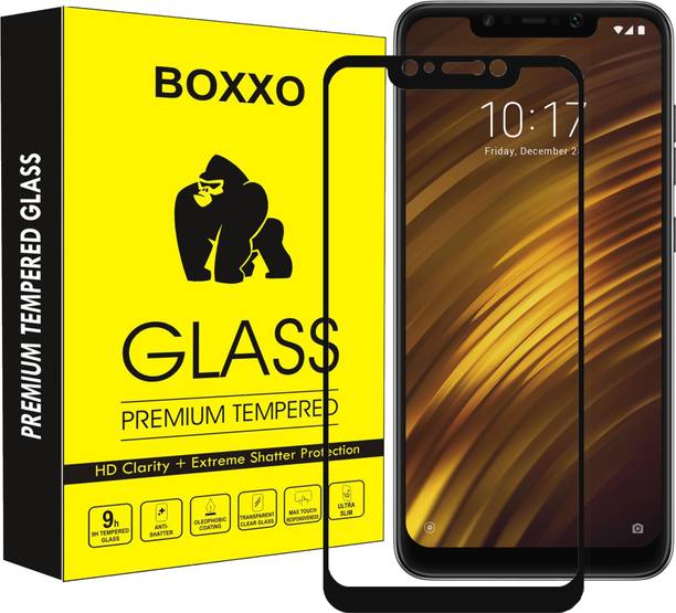 Boxxo Edge To Edge Tempered Glass for POCO F1