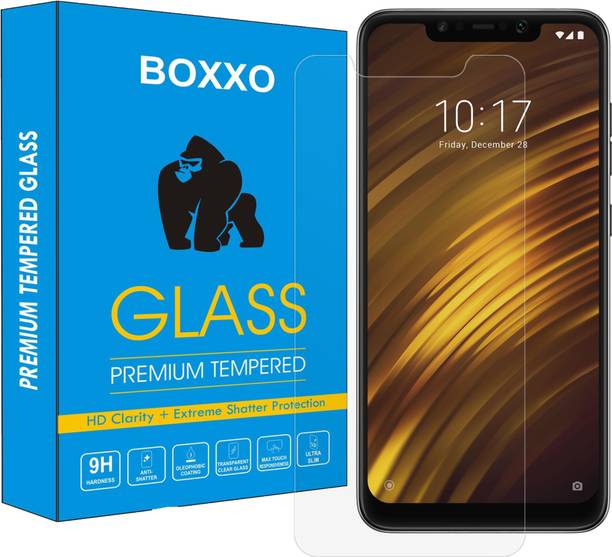 Boxxo Tempered Glass Guard for POCO F1