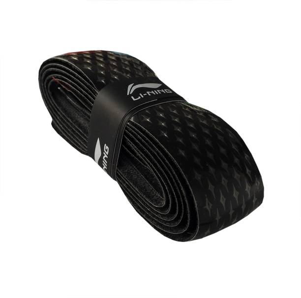 LI-NING GP18 Badminton Racquet Replacement Grip, Black Diamond