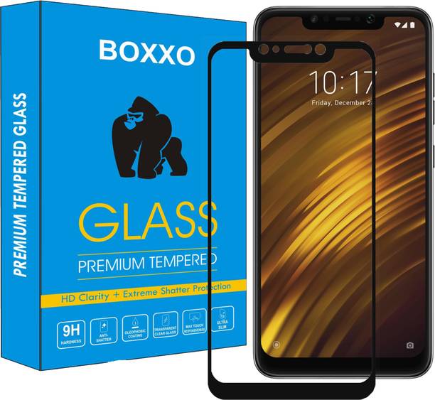 Boxxo Edge To Edge Tempered Glass for POCO F1