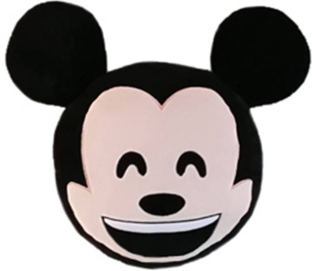 DISNEY Laughing Mickey Emoji Face Plush  - 35 cm