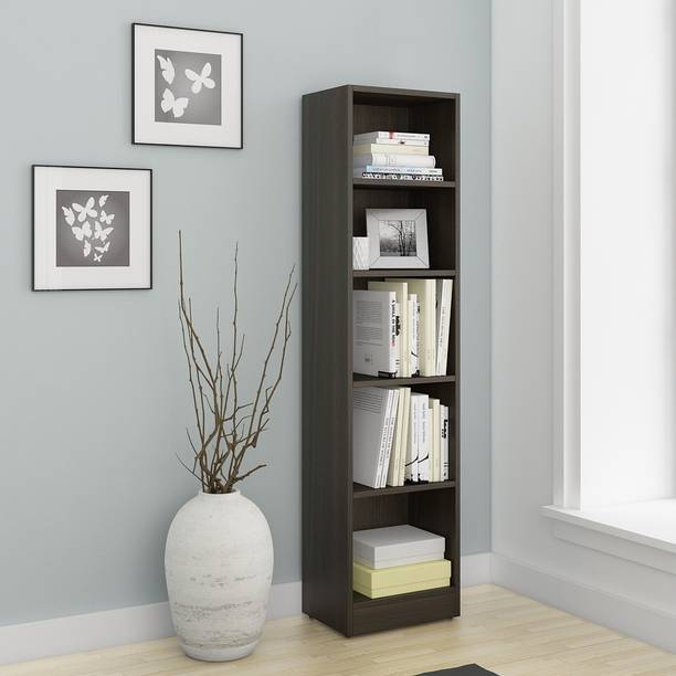 SPACEWOOD Engineered Wood Open Book Shelf