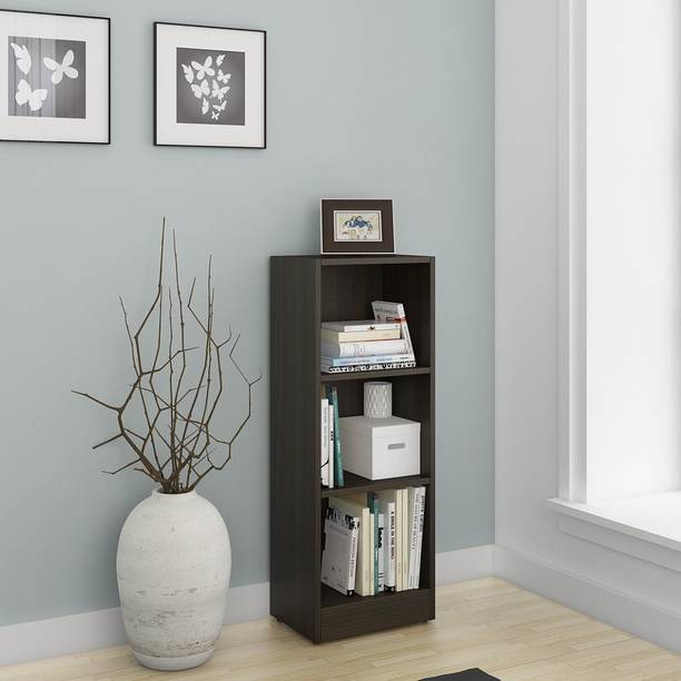 SPACEWOOD Engineered Wood Open Book Shelf