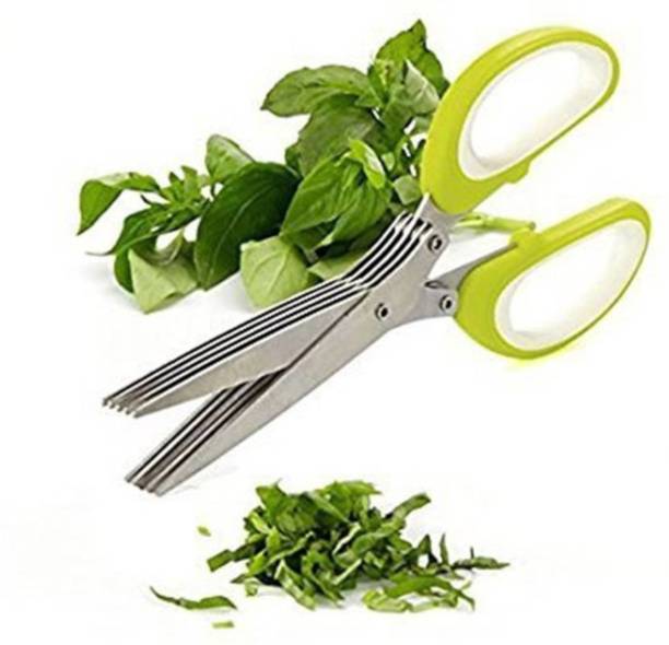 Aish n Bless 5 Blade Vegetable Stainless Steel All-Purpose Scissor