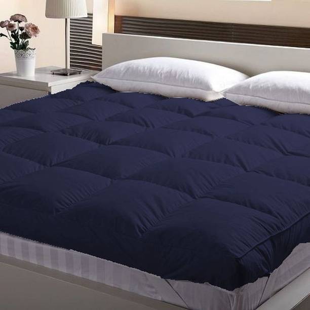 Linenovation 4 inch (10.16 cm) King Size Microfibre Breathable Mattress Topper