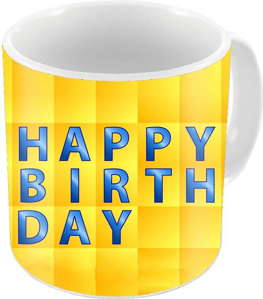 ME&YOU Gift for Father Mother Brother Sister Friends On Birthday, Birthday Gifts IZ18BirthdayMU-209 Ceramic Coffee Mug