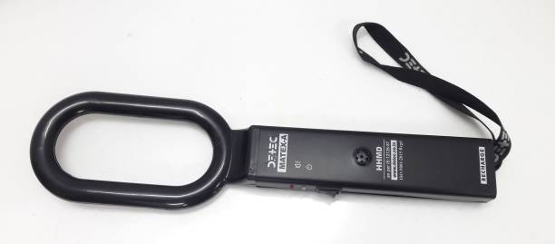 Detec Devices Hand Held Metal Detector - Rechargeable (With Charger / Adaptor) - Great HHMD for Security Frisking - Matex - Alpha Pulse Induction Metal Detector