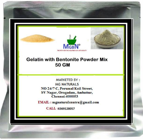 MGBN Gelatin with Bentonite Powder Mix 50 GM