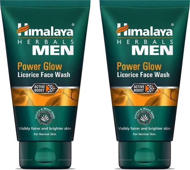 HIMALAYA POWER GLOW Licorice (100 ml) PACK OF 2 Face W...