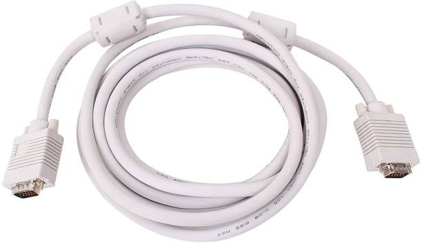 TERABYTE  TV-out Cable 1.5 Meters High Quality VGA 15 Pin Male-Male Cable for LCD LED TFT Moniter