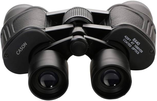 CASON 8 X 40 Binoculars 10X Zoom HD Folding Powerful Lens Binocular Telescope With Bag Outdoor Binoculars For Long Distance , bird watching,wildlife (Adults ,children,kids) Binoculars