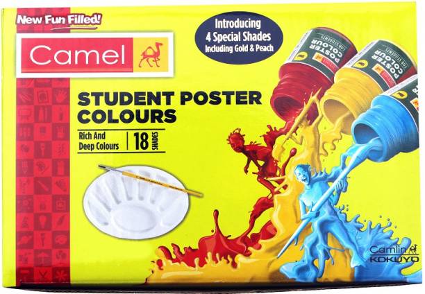 Camel Student Poster Colours - 18 Shades