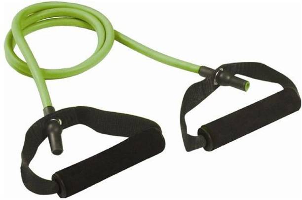 TIMA Fitness Toning Total Body Stretching Tube 8 Type Resistance Band (Multi-Colour) Resistance Tube