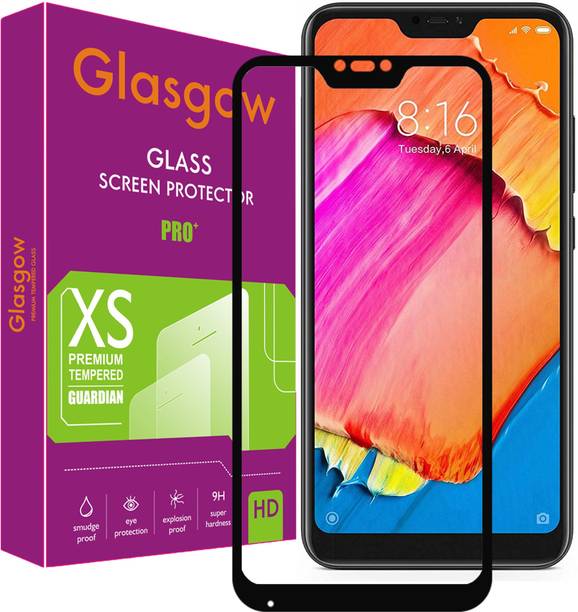 Glasgow Edge To Edge Tempered Glass for Mi Redmi 6 pro