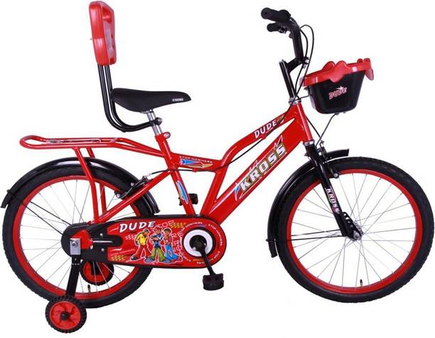 Kross Dude 20 Inches Kids Bicycle Red 20 T रिक्रियेशन साइकल