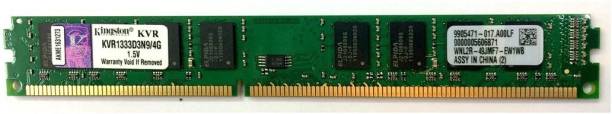 KINGSTON KVR1333D3N9 DDR3 4 GB (Dual Channel) PC (KVR1333D3N9/4)