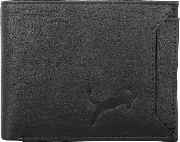 WILD EDGE Men Black Artificial Leather Wallet