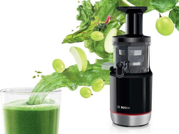 BOSCH MESM731M Lifestyle Slow Juicer 150 W Juicer (2 Jars, Black)