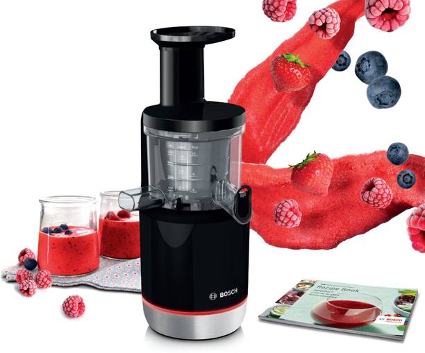 BOSCH MESM731M Lifestyle Slow Juicer 150 W Juicer (2 Jars, Black)